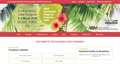 Desktop Screenshot of annualmeeting.aaaai.org
