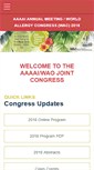 Mobile Screenshot of annualmeeting.aaaai.org